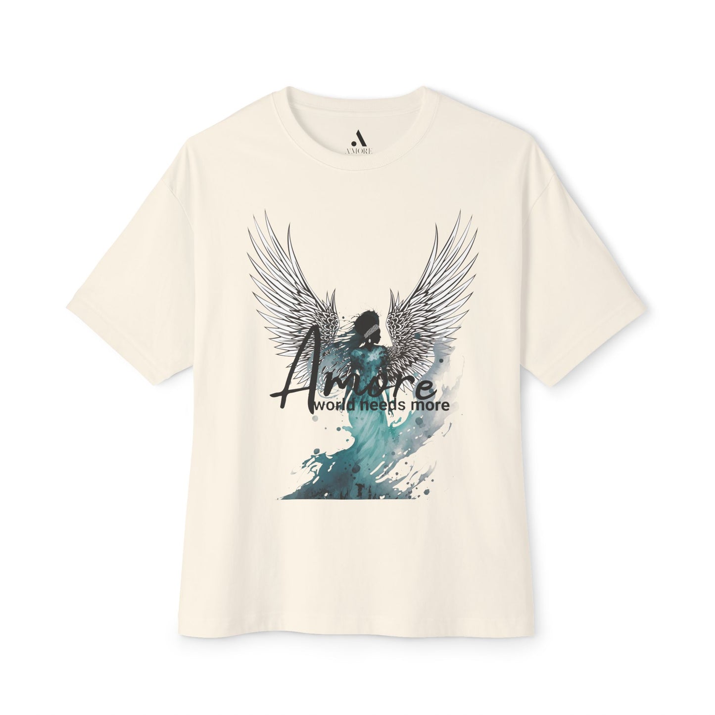 Angel Queen Unisex Tee Shirt - Oversized Boxy Fit