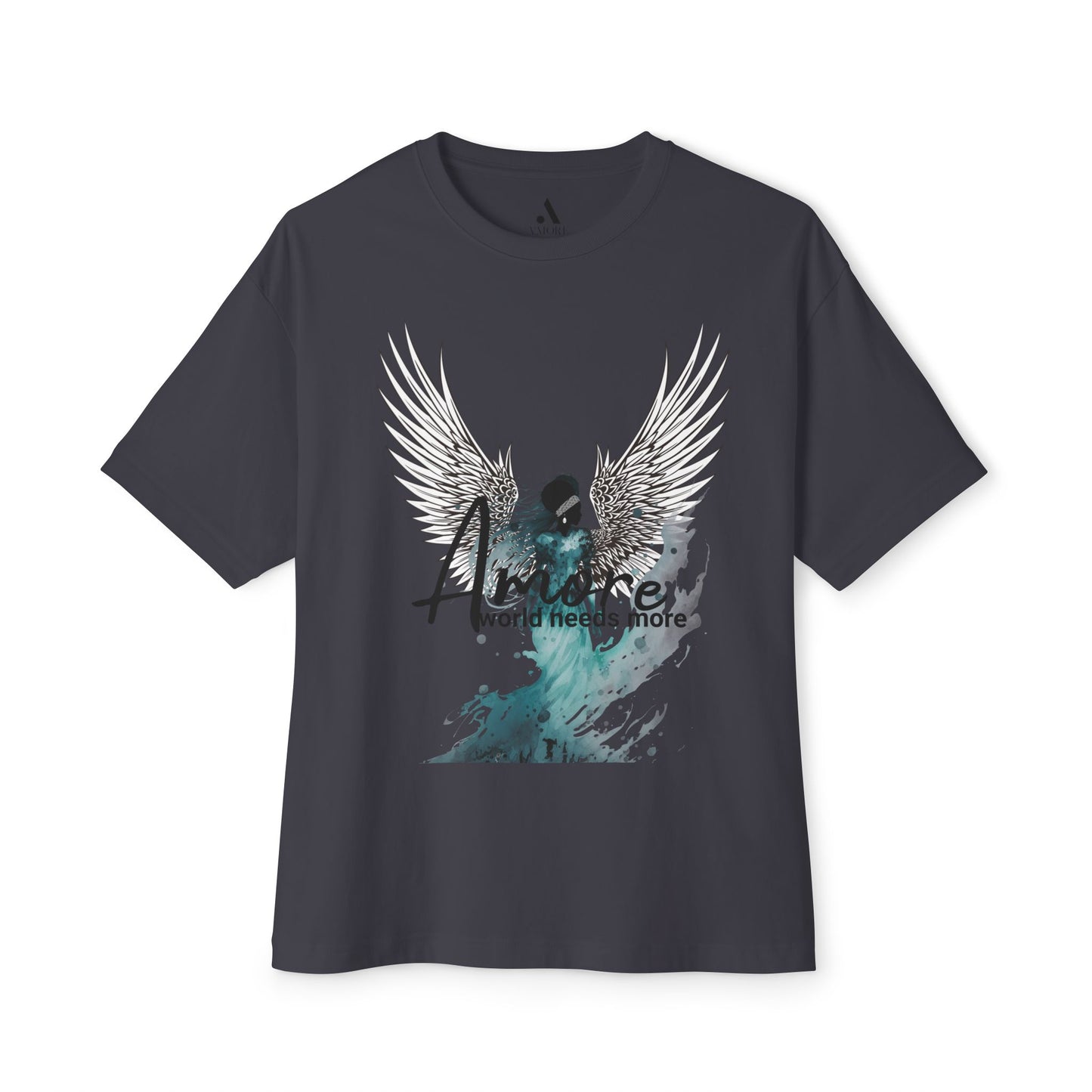 Angel Queen Unisex Tee Shirt - Oversized Boxy Fit