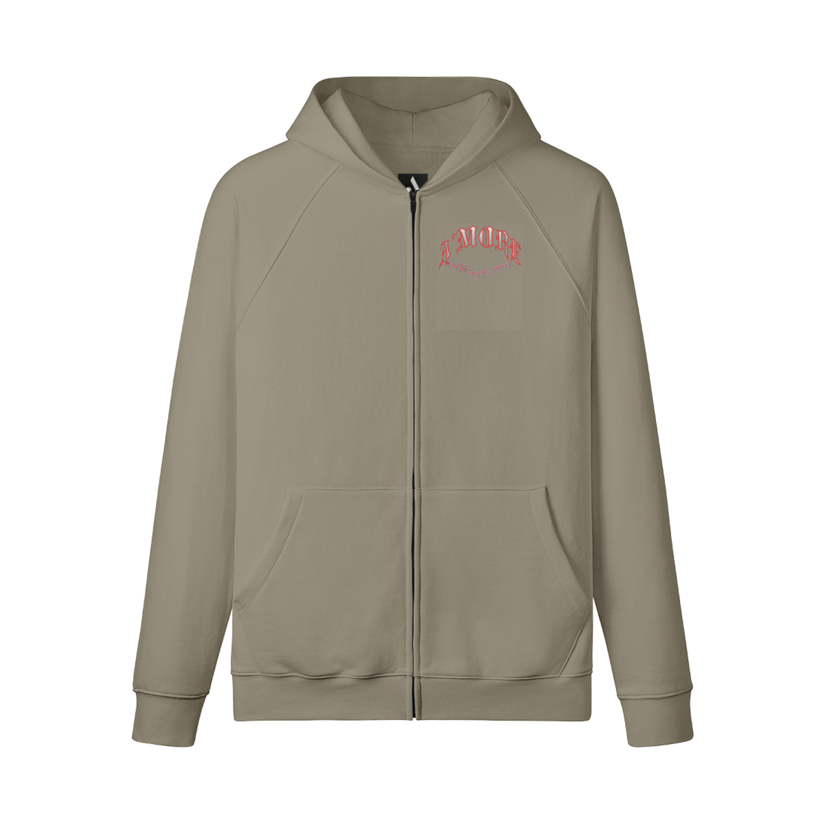 GOD IS LOVE ZIP UP HOODIE