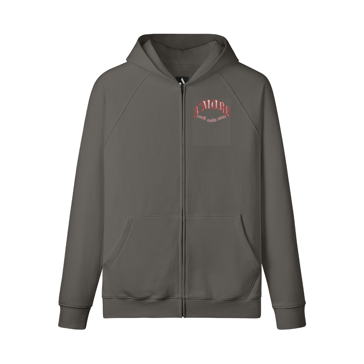 GOD IS LOVE ZIP UP HOODIE